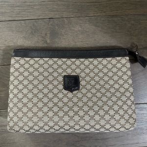 Celine Zipper Pouch Clutch